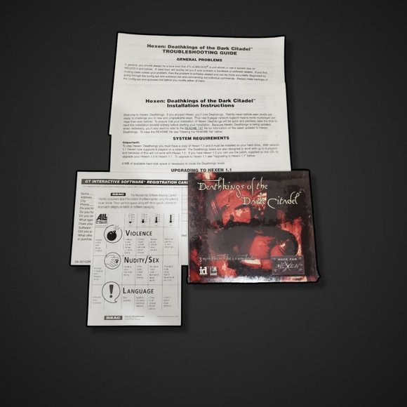 Sealed Disc Deathkings of the Dark Citadel Big Box PC Game Retro - Picture 7 of 9